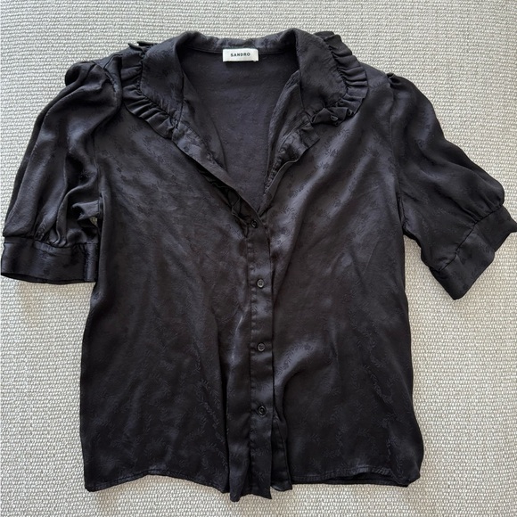 sandro blouse - Picture 2 of 6